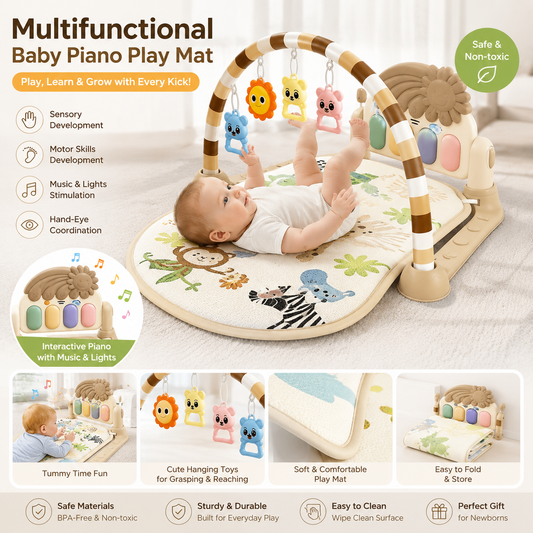 Infant And Toddler Multifunctional Foot Piano Fitness