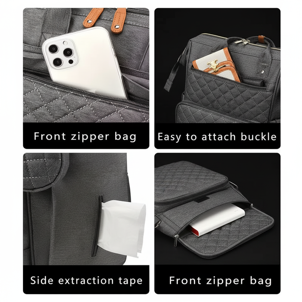 Diaper bag lifestyle shot