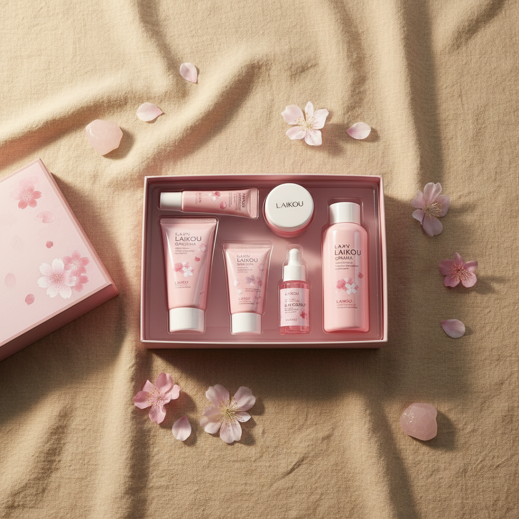 LAIKOU Sakura Skincare Set 6pcs