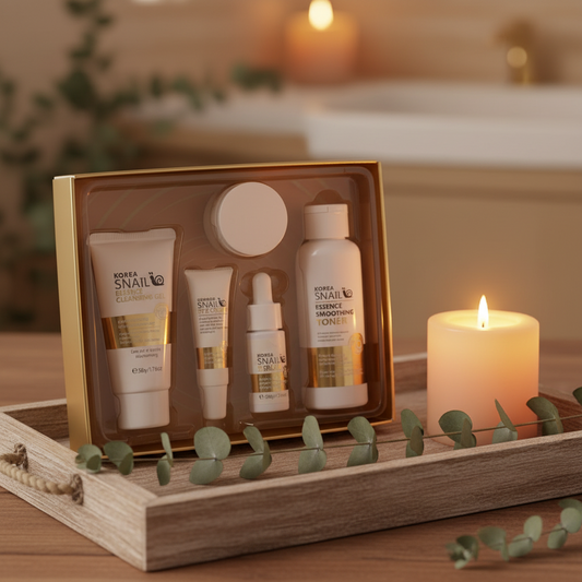 Korea Snail Smoothing Skincare Set 5pcs